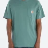 Discount - S/S Pocket T-Shirt in Silver Pine T-Shirts