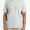 Fashion - S/S Pocket T-Shirt in Grey Heather T-Shirts