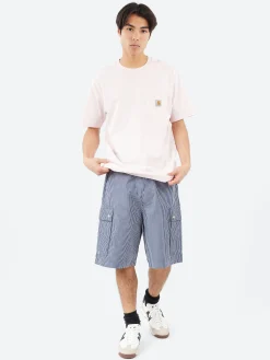 Sale - S/S Pocket T-Shirt in Air Pink T-Shirts
