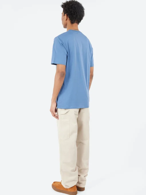 Outlet - S/S Pocket T-Shirt in Blue Iris T-Shirts