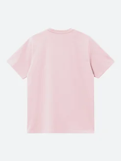 Sale - S/S Pocket T-Shirt in Air Pink T-Shirts