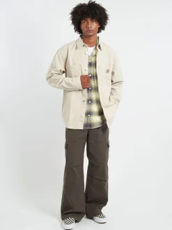 Outlet - Walter Linen Shirt Jacket in Natural Outerwear