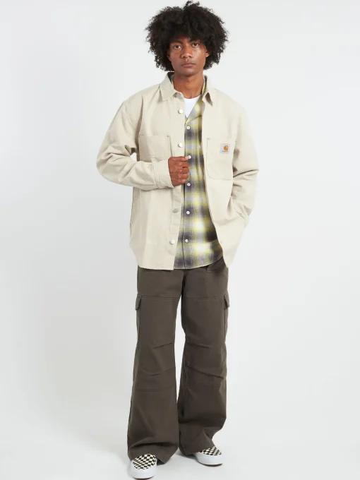 Outlet - Walter Linen Shirt Jacket in Natural Outerwear