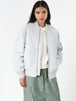 Outlet - Women's Otley Bomber in Sonic Silver Women Outerwear
