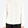 Sale - Chloe Shirt in Off White Women Tops & Blouses | Button-Ups