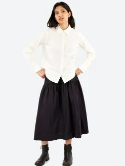 Sale - Chloe Shirt in Off White Women Tops & Blouses | Button-Ups