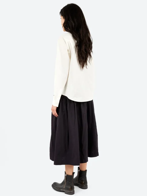 Sale - Chloe Shirt in Off White Women Tops & Blouses | Button-Ups