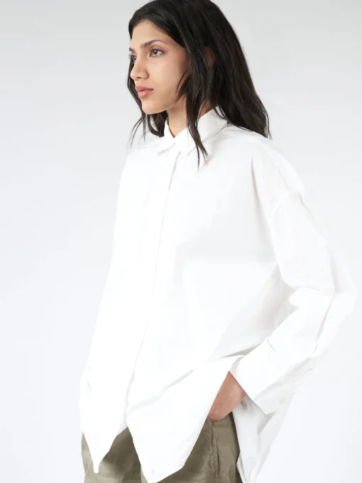 Discount - Hamnet Shirt in Off White Women Tops & Blouses | Button-Ups