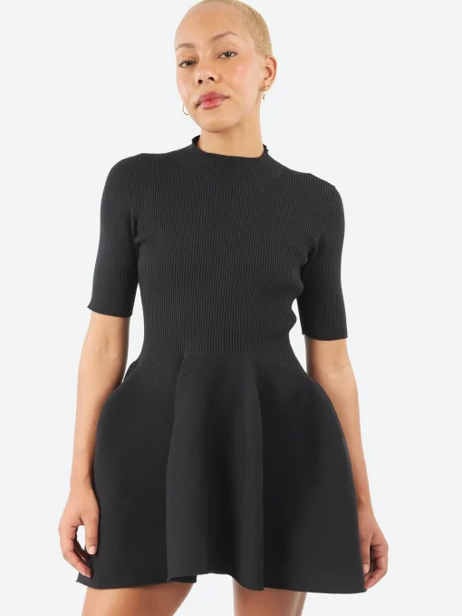 New - Pottery Short Sleeve Mini Dress in Women Dresses