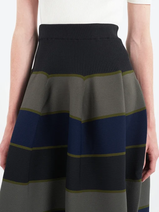 Discount - Pottery Skirt in Black Multi Women Skirts