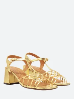 Outlet - Lantes in Gold Citroen Women Overalls & Jumpsuits | Sandals