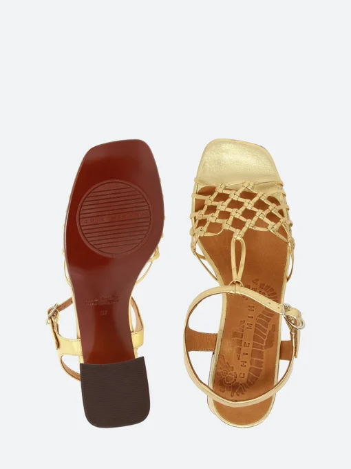 Outlet - Lantes in Gold Citroen Women Overalls & Jumpsuits | Sandals