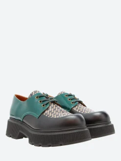 Clearance - Qamba in Black and Forest Women Shoes