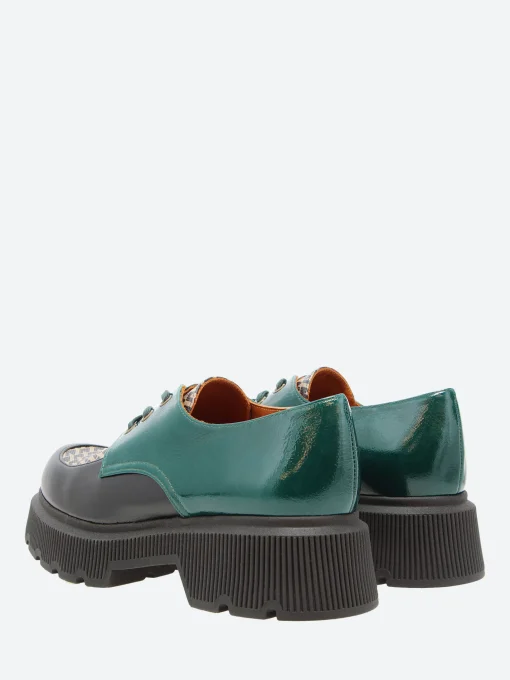 Clearance - Qamba in Black and Forest Women Shoes