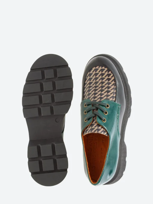 Clearance - Qamba in Black and Forest Women Shoes