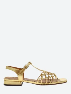 Outlet - Tante in Gold Citroen Women Overalls & Jumpsuits | Sandals
