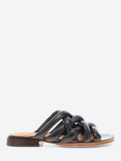 New - Wapi Sandal in Black Sandonis Women Slides | Sandals