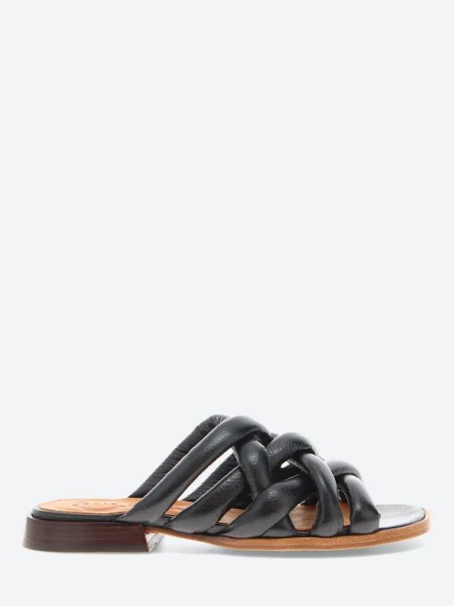 New - Wapi Sandal in Black Sandonis Women Slides | Sandals