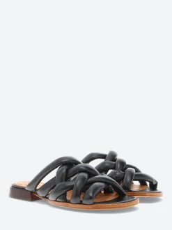 New - Wapi Sandal in Black Sandonis Women Slides | Sandals