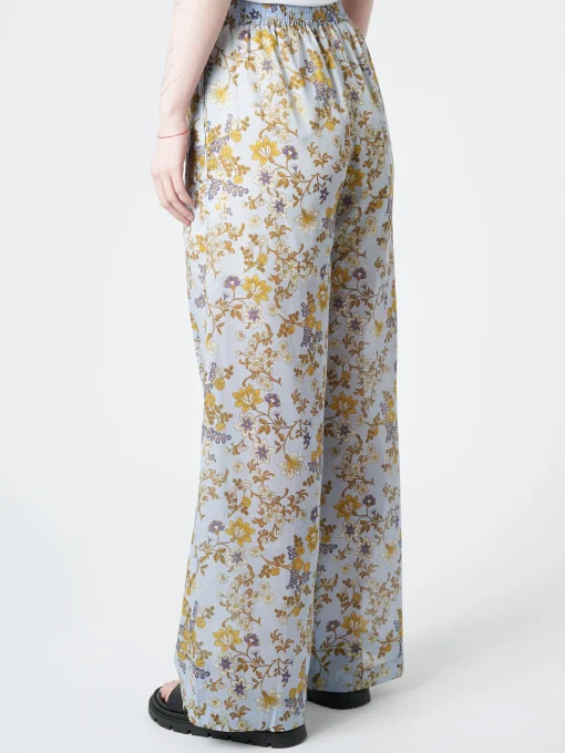 New Chloé Stora - Rougail Pant in Bleu Fleurs (Blue Floral) Women Pants
