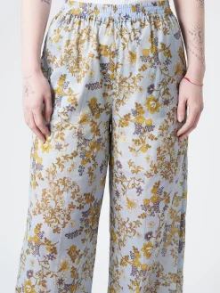 New Chloé Stora - Rougail Pant in Bleu Fleurs (Blue Floral) Women Pants