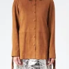 Outlet Chloé Stora - Uliana Suede Jacket in Women Overalls & Jumpsuits | Outerwear