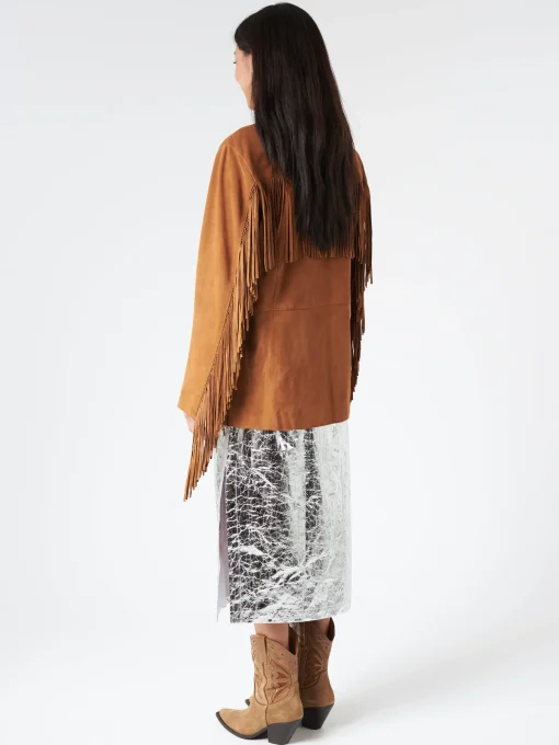 Outlet Chloé Stora - Uliana Suede Jacket in Women Overalls & Jumpsuits | Outerwear
