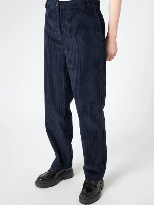 Outlet - Rallia Pant in Bleu Marine Women Pants