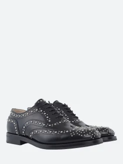 Sale - Burwood Met in Black Polished Women Shoes
