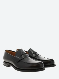 Sale - Gateshead in Black Prestige Calf Leather Shoes | Loafers