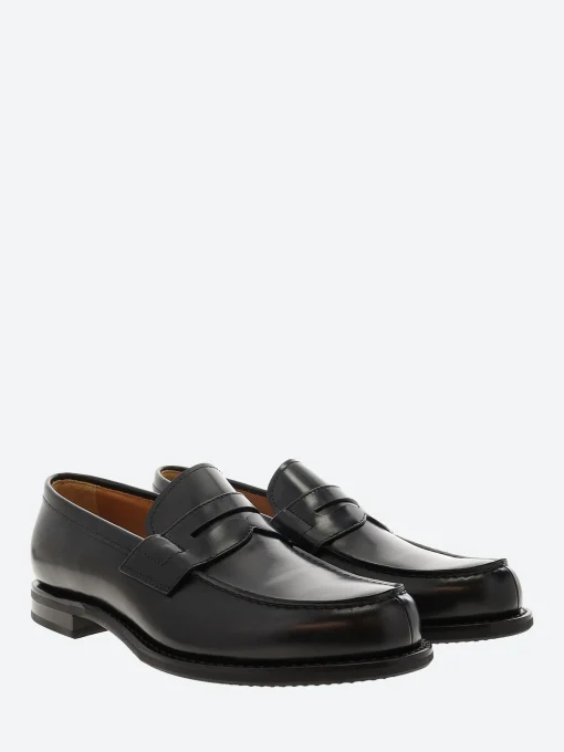 Sale - Gateshead in Black Prestige Calf Leather Shoes | Loafers