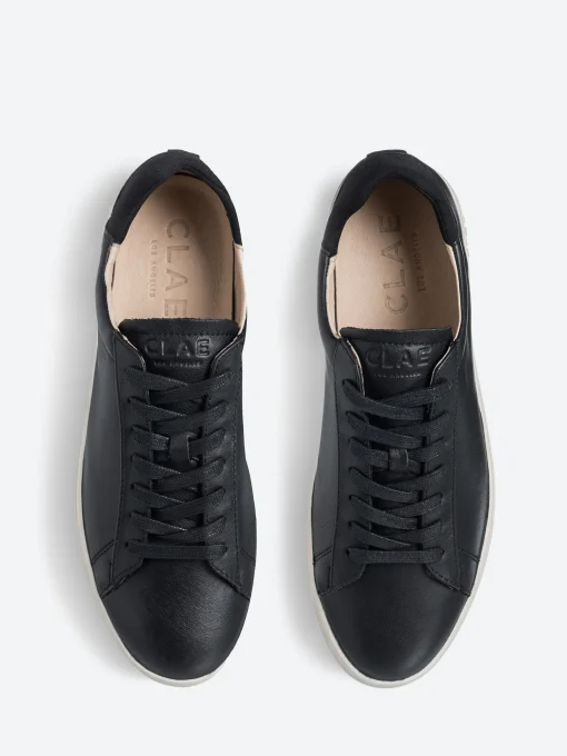Hot - Bradley in Black Milled Tumbled Sneakers