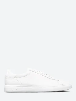 Clearance - Bradley in Triple White Leather Sneakers
