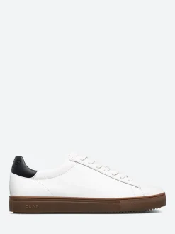 Outlet - Bradley in White, Black and Gum Sneakers