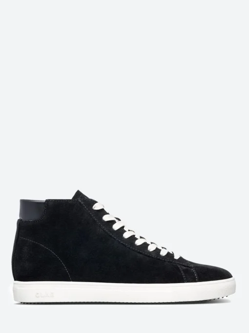 Hot - Bradley Mid in Black Suede Sneakers
