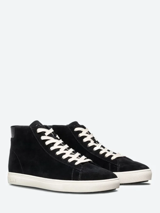 Hot - Bradley Mid in Black Suede Sneakers