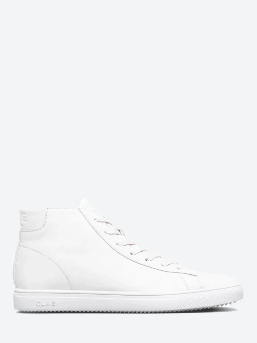 Online - Bradley Mid in Triple White Sneakers