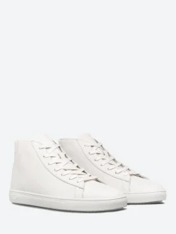 Online - Bradley Mid in Triple White Sneakers