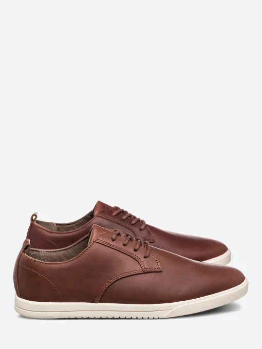 Sale - Ellington Leather in Chestnut Oiled Sneakers