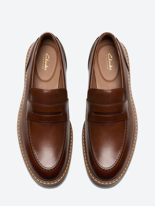 Online - Aldwin Step Loafer in Mid Tan Leather Shoes | Loafers