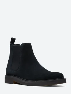 New - Clarkdale Easy in Black Suede Boots