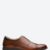 Clearance - Eldredge Cap in Dark Tan Shoes | Lace-Up Shoes