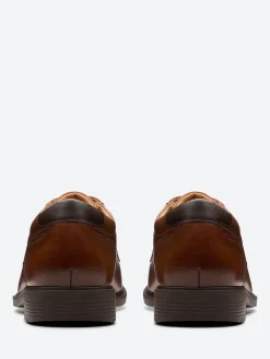 Clearance - Eldredge Cap in Dark Tan Shoes | Lace-Up Shoes