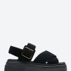 Outlet - Evamar Wish in Black Suede Women Sandals