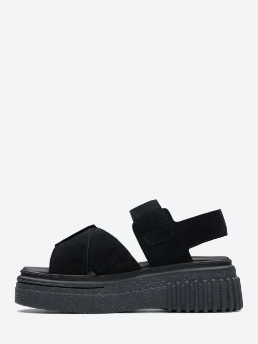Outlet - Evamar Wish in Black Suede Women Sandals