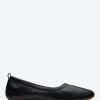 Clearance - Fawna Soft in Black Leather Women Shoes