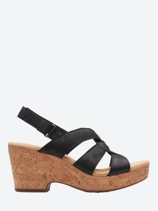 Discount - Giselle Beach in Black Leather Women Overalls & Jumpsuits | Sandals