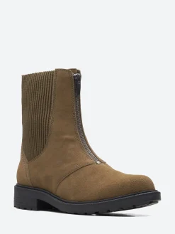Best - Orinoco2 Up in Dark Olive Suede Women Overalls & Jumpsuits | Boots