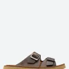 Outlet - Solsbury Strap in Beeswax Leather Slides | Sandals