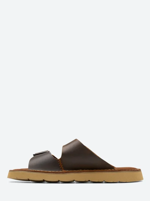 Outlet - Solsbury Strap in Beeswax Leather Slides | Sandals